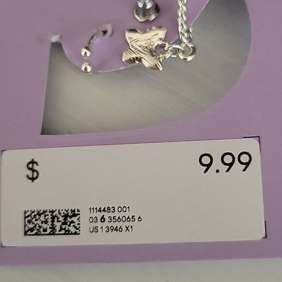 H AND M divided earing set silver NWT new - Picture 3 of 7